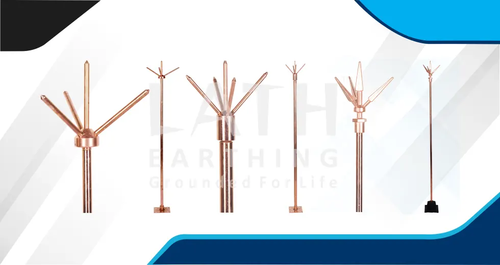 COPPER BONDED LIGHTNING ARRESTOR