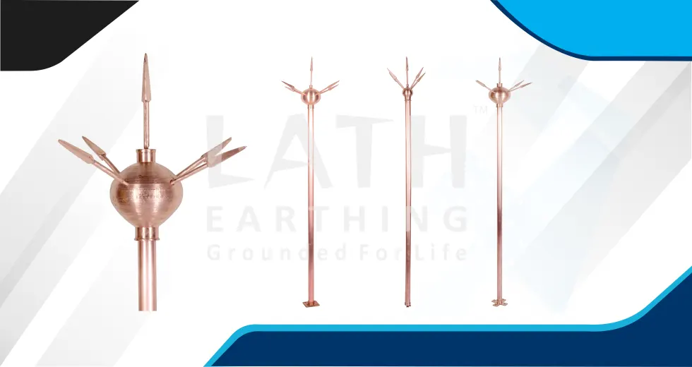 PURE COPPER (HOLLOW) LIGHTNING ARRESTOR