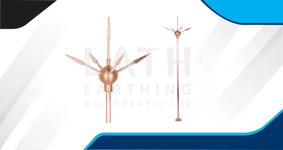 PURE COPPER (SOLID) LIGHTNING ARRESTER